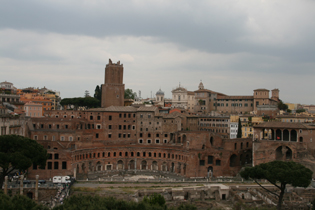 イタリア、ローマの遺跡