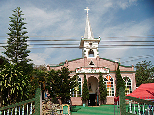 ミャンマーの教会